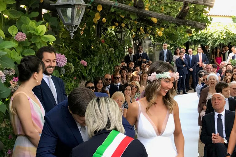 matrimonio rito civile all'aperto