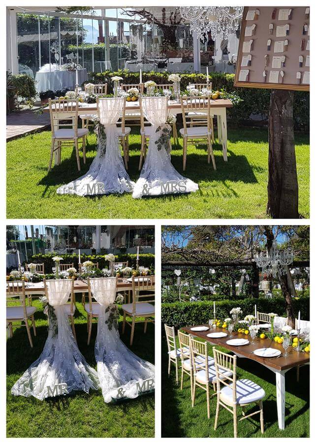 matrimonio country chic allestimento